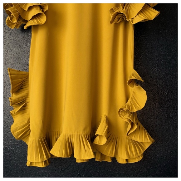 GRACIA DRESS WITH RUFFLES - Picture 2 of 5